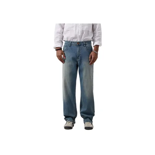 SONGS ALONG Унисекс Джинсы