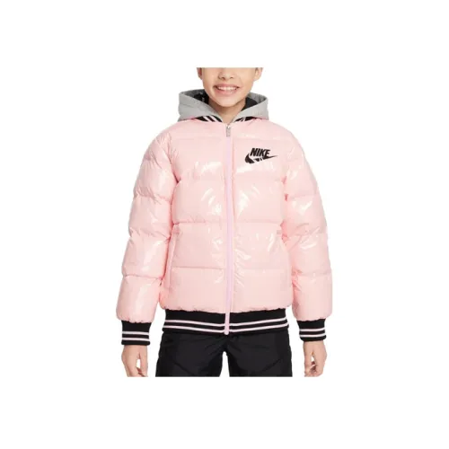 Nike Розовый Kids Пуховики