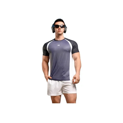 MOLIFANG Темно-серый Унисекс T-рубашки