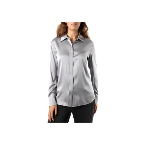 MaxMara Studio Рубашка Женская Серого цвета