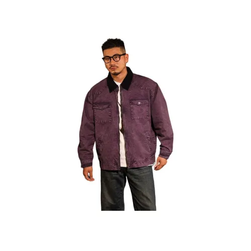 Gyxt Фиолетовый колокольчиковый Мужская куртка