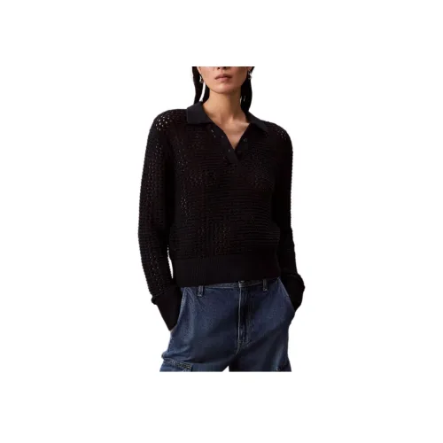 Calvin Klein Темно-сапфировый синий Женские свитеры