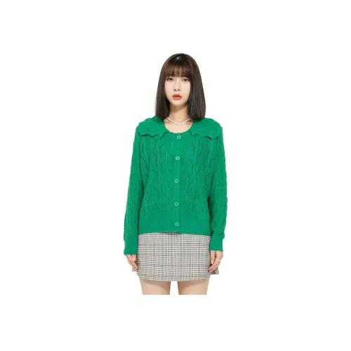 X MOOM Зеленый Женский Трикотаж