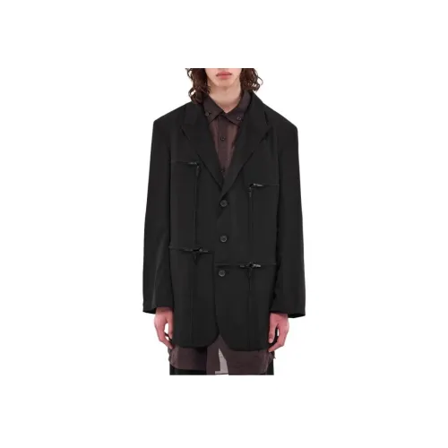 Yohji Yamamoto Pour Homme Черные Мужские Куртки