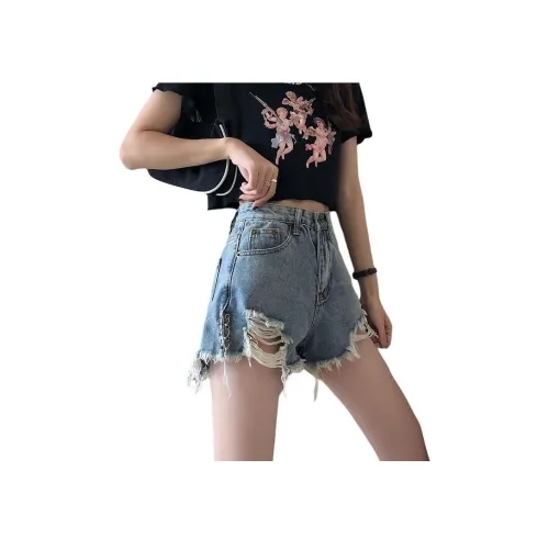 YEARNED Женские джинсовые шорты