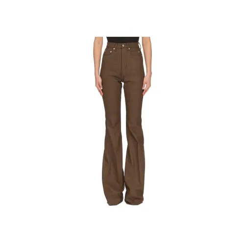 RICK OWENS Bean Женские Джинсы