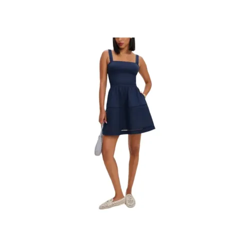 REFORMATION Everett Мини Linen Sleeveless Dress Women's