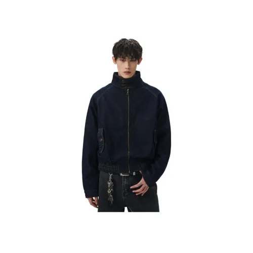 AMBER LIGHT Темно-синий Синий Унисекс Куртки