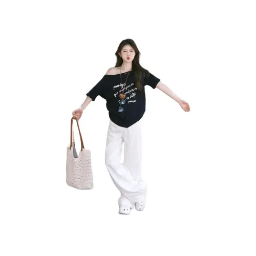 MORii Черный Женские Повседневные Костюмы