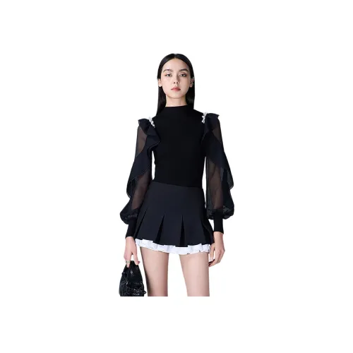 Caroline Черный Женский Трикотаж