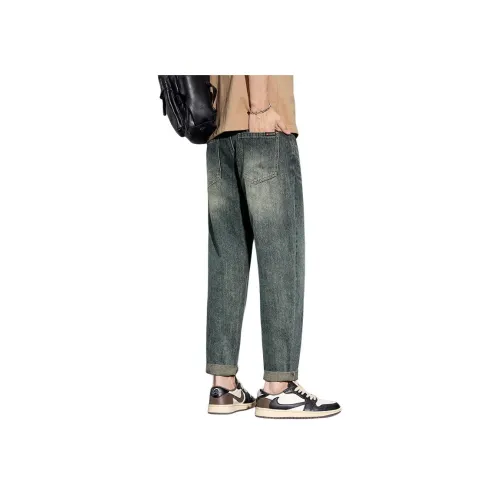 YASHENQISHI 18TN8069 Синий Мужские Джинсы