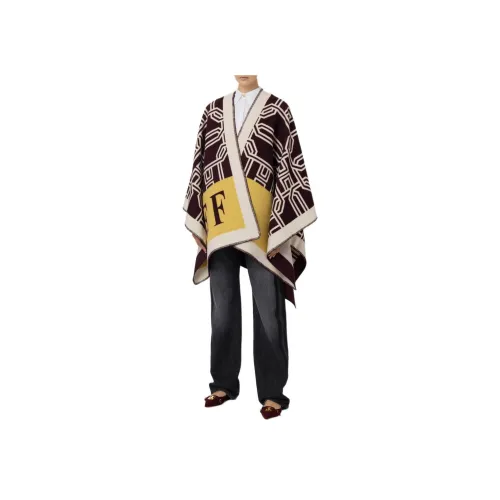 Elisabetta Franchi Плащ Женский Коричневый Красный