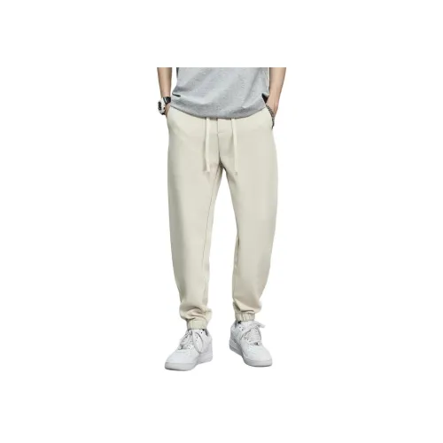 TONGXIANSEN Абрикос Мужские Повседневные Штаны