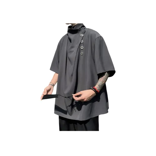 TESTUNG Fashion Versatile Рубашка Унисекс