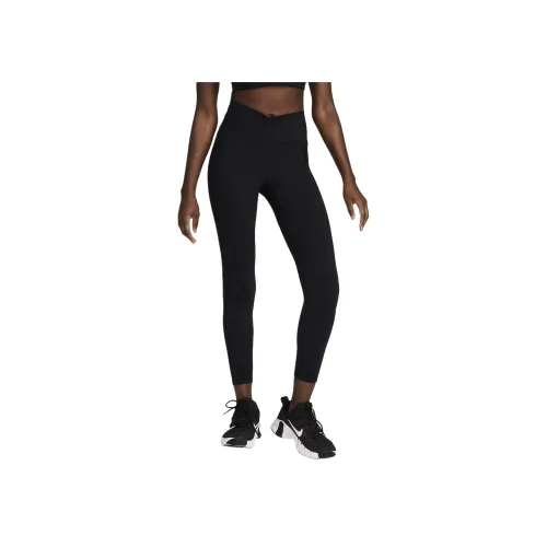 Nike One Wrap Leggings Женские Черные