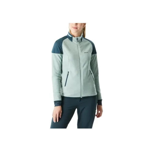 DECATHLON SH500 Куртки и Пальто Женские Зеленый Глубокое море Бирюзовый