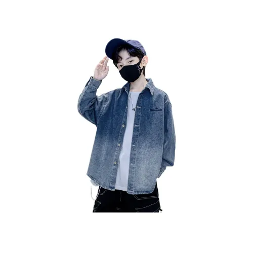 EASTERN CAMEL Куртки Пальто Синий Подростки