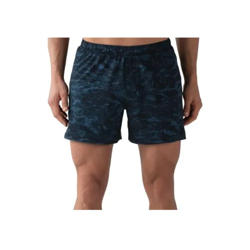 lululemon Wave Спортивные шорты Мужские Синий Черный