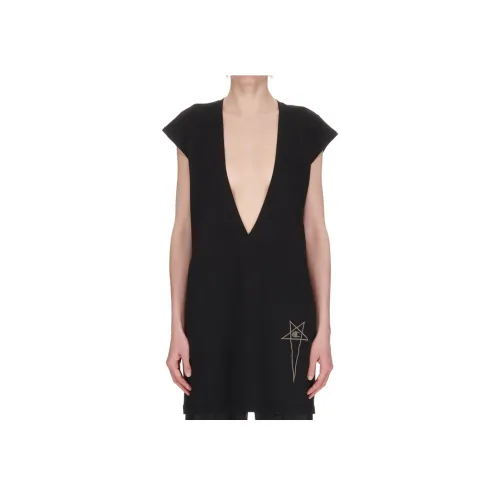 RICK OWENS совместный бренд RO X Champion SS24 Трикотаж Женский Черный