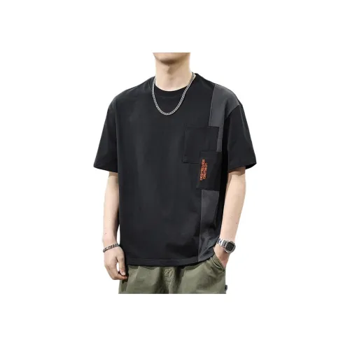 M MAICCO T Рубашка Мужская Классическая Черная