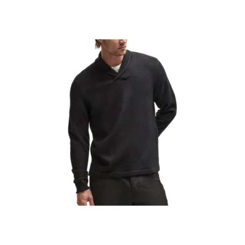 JAMES PERSE Черные Мужские Свитера