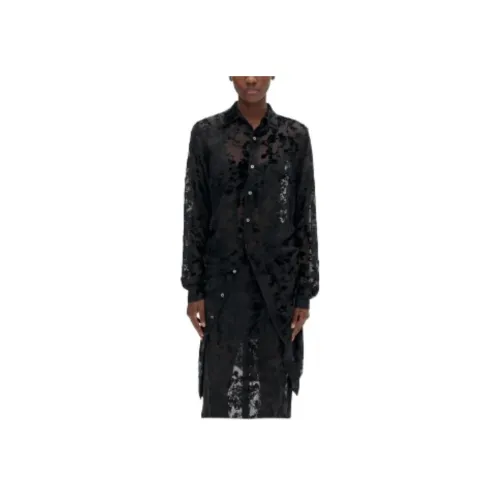 Ann Demeulemeester Рубашка Женская Черная