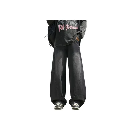 PEA Камень Промытый Черный Унисекс Джинсы