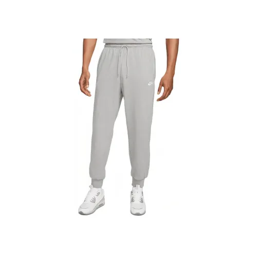 nike Club Мужские Вязаные Тренировочные Штаны Мужские Серые