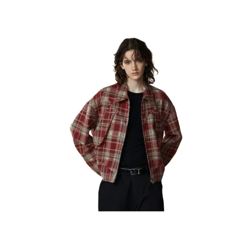 KIKAT Куртки и Пальто Унисекс Красный