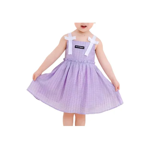 GLADDYBEAR Детское платье фиолетового цвета для подростков