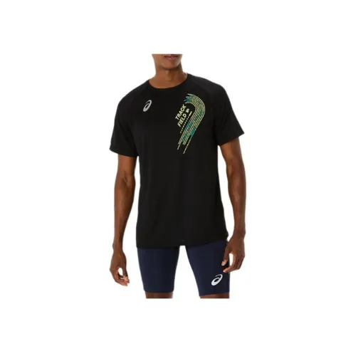 Asics Мужские Черные T-Рубашки