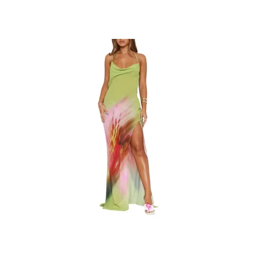 WHITE FOX Secret Sounds Maxi Dress Slip Платье Женские