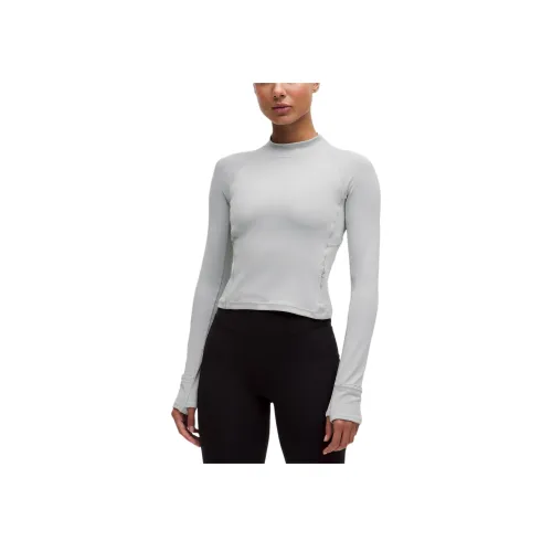 lululemon It's Rulu FW24 T Рубашка Женская Серебряная Drop