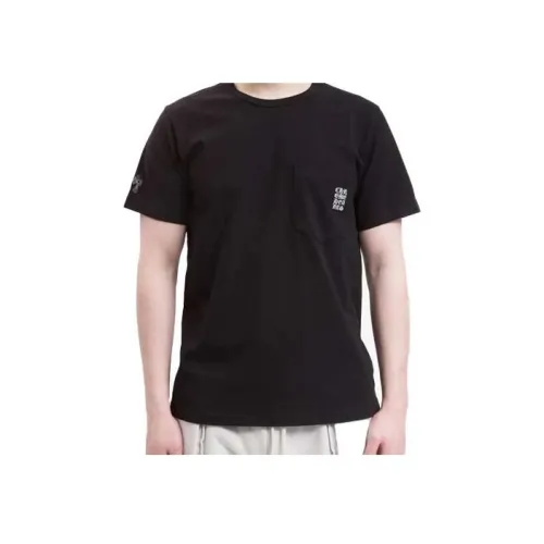 Chrome Hearts Мужские черные футболки