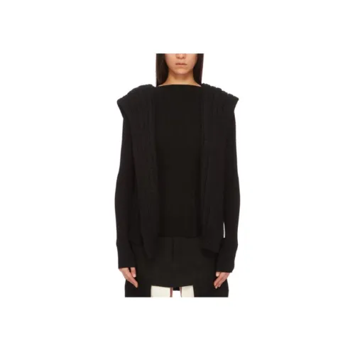 RICK OWENS Черный Женские Кашемировые Свитеры