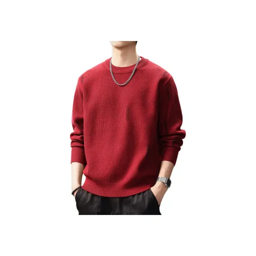 GUISE Осенний Трикотаж Свободный крой Унисекс