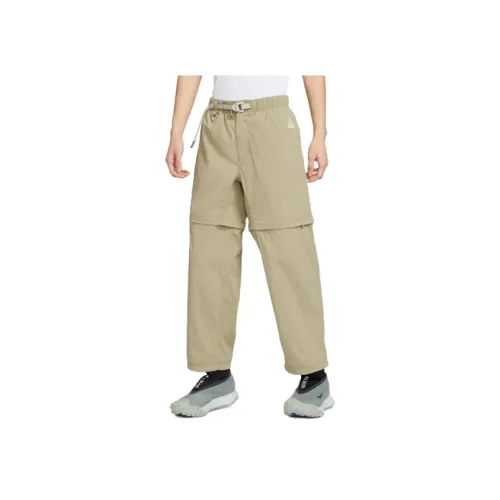 Nike ACG Вязаные тренировочные штаны мужские оливково-зеленые