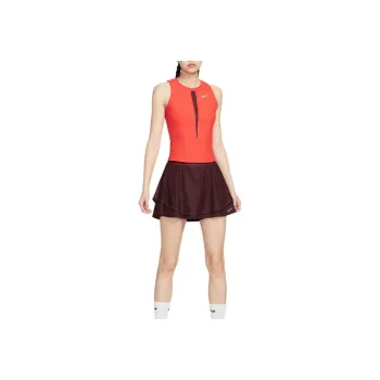 slim fit dress slacks NIKECOURT WOMENS DRI-FIT ADVANTAGE PLEATED TENNIS SKIRT – SWISS SPORT HAUS main image 0