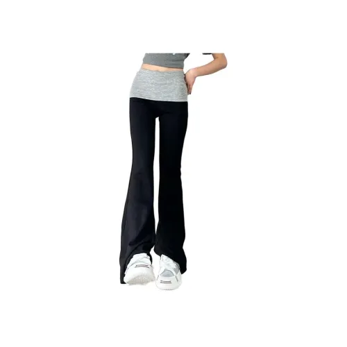 YEARNED Черные Женские Повседневные Брюки