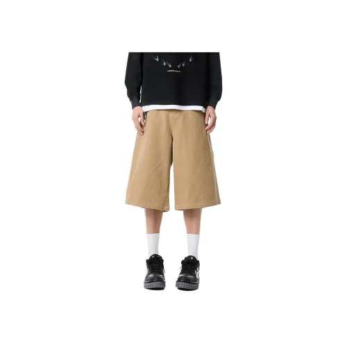 KEIRANDUN Повседневные брюки Унисекс Хаки