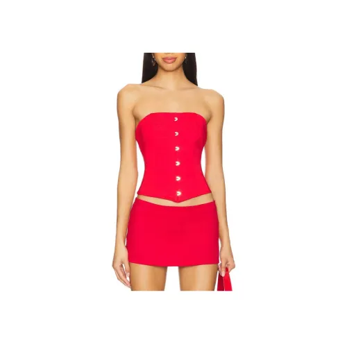 SUPERDOWN CORSET Топ Без бретелей Топ Женские