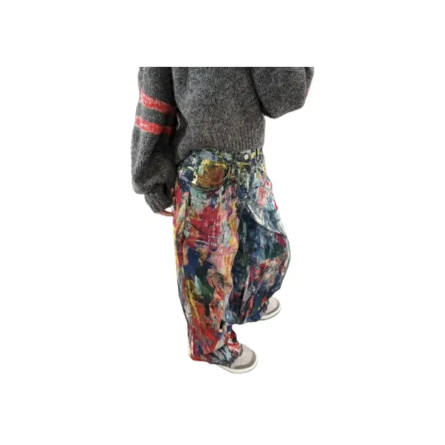 SAGP Многоцветные Унисекс Джинсы