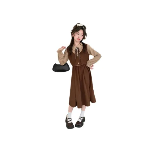 Деревянный кролик Кофе Kids Платья