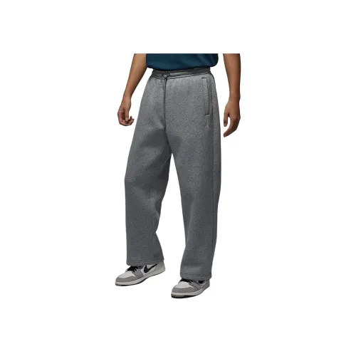 Jordan Brooklyn Fleece Угольно-серый/Парусный белый Мужские Повседневные Штаны