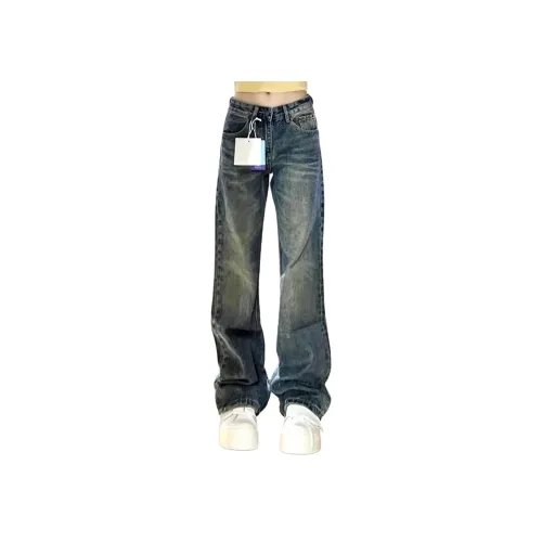 YEARNED Blue Women's Jeans YEARNED Синий Женские Джинсы