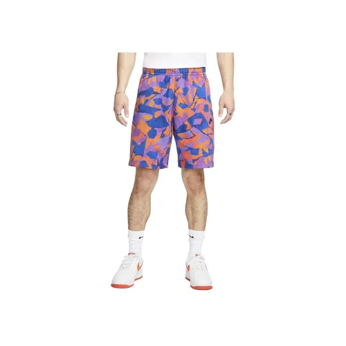 Nike Purple Men's Casual Shorts Nike Фиолетовые Мужские Повседневные Шорты