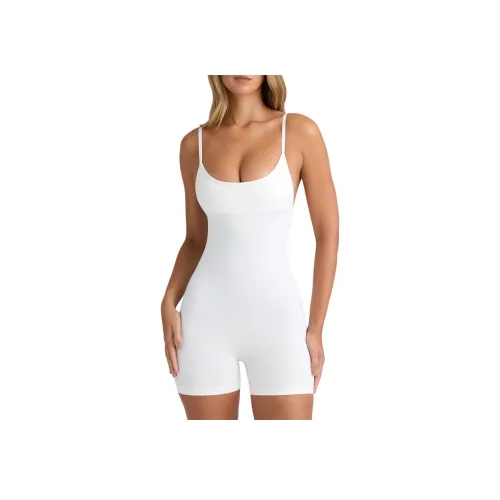 OH POLLY Супер Sculpt Бесшовный Открыто Спина Комбинезон Unitard Женские