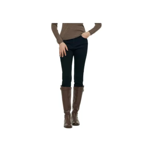 GOELIA Повседневные брюки Женские 00B Черный