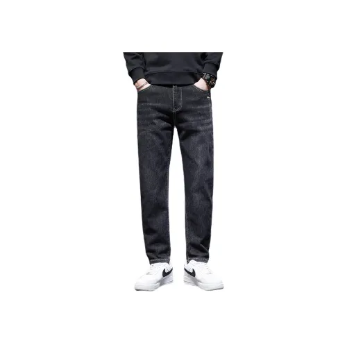 BALENO Серый Мужские Джинсы