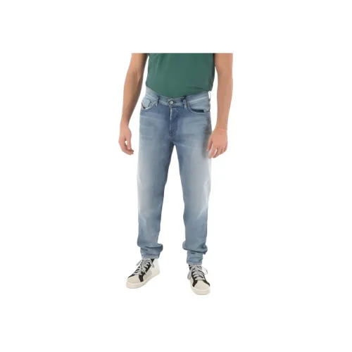DIESEL Серый Синий Мужские Джинсы